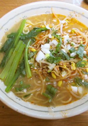 即席めんで簡単！なんちゃって坦々麺-レシピのメイン写真