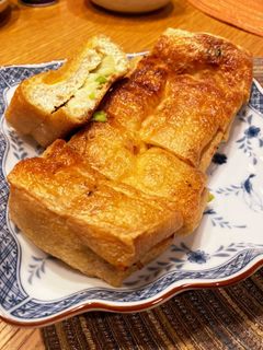 油揚げの甘味噌はさみ焼き-レシピのメイン写真