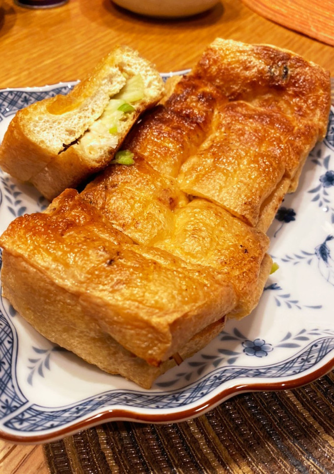 油揚げの甘味噌はさみ焼き-レシピのメイン写真