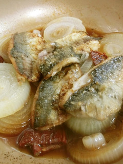 アジのビネガーとドライトマトの玉ねぎ煮-レシピのメイン写真