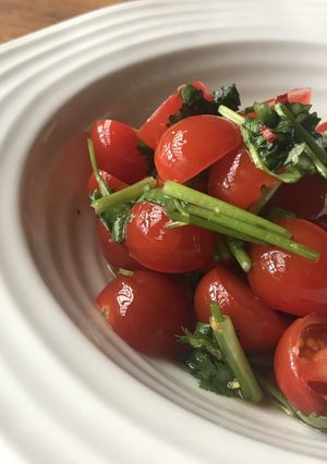 ミニトマトのタイ風サラダ-レシピのメイン写真