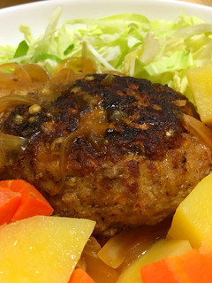 梅酒ソースのハンバーグ-レシピのメイン写真
