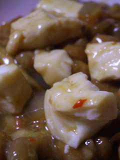 なめこと納豆の麻婆豆腐-レシピのメイン写真