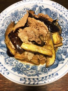 豚肉とナスの塩麹炒め!-レシピのメイン写真