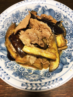 豚肉とナスの塩麹炒め!-レシピのメイン写真
