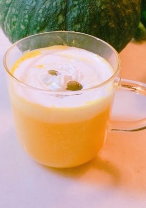 秋に恋しいパンプキンラテ-レシピのメイン写真