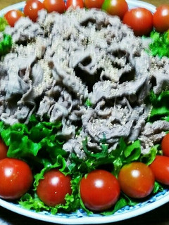 暑い夏に(^q^)ごちそう冷しゃぶサラダ-レシピのメイン写真