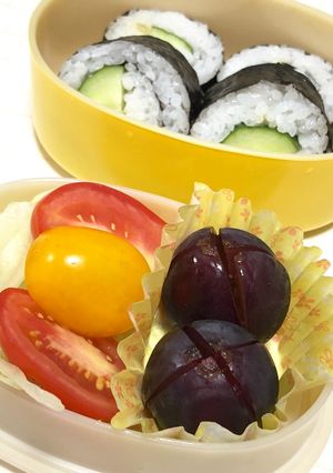 お弁当に〜種無し巨峰〜(o˘◡˘o)♡-レシピのメイン写真