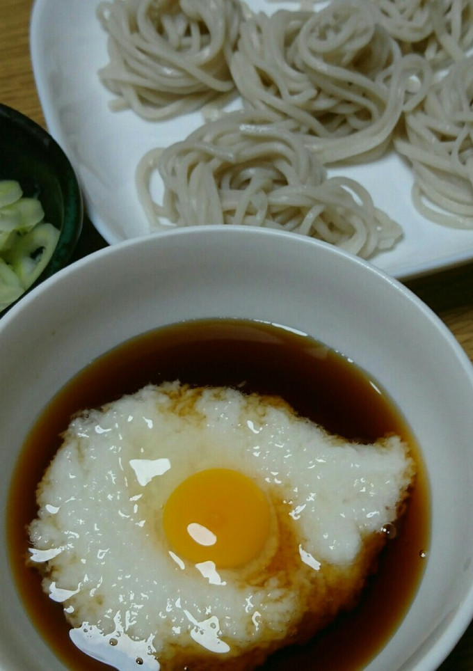 旨い❣簡単❣とろろ蕎麦(*´╰╯`๓)♬-レシピのメイン写真