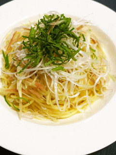 薬味たっぷり柚子胡椒パスタ-レシピのメイン写真