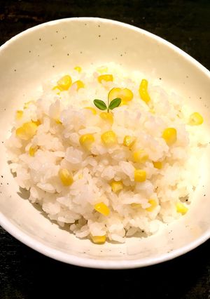 コーンバターご飯♡のっけ飯に-レシピのメイン写真