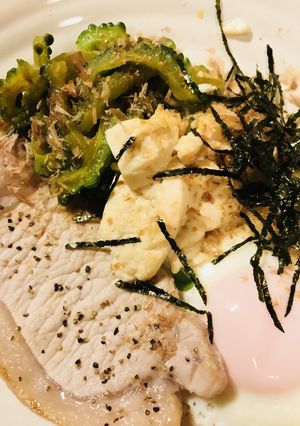 ステーキプレート風☆ゴーヤーチャンプルー-レシピのメイン写真