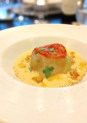 冬瓜とセミドライトマトのゼリー寄せ-レシピのメイン写真