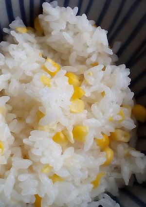 炊飯器で簡単トウモロコシご飯-レシピのメイン写真