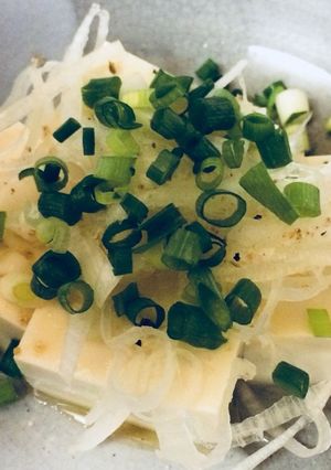 ごま油豆腐-レシピのメイン写真