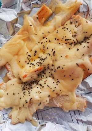 パンの耳でチーズフォンデュ風-レシピのメイン写真