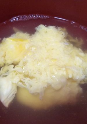 簡単和風・茹でジャガイモと卵スープ-レシピのメイン写真