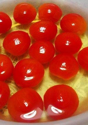 かんたん酢だけで？！プチトマトの甘酢漬け-レシピのメイン写真