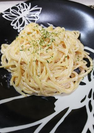 激うまっ!!!!明太子クリームパスタ-レシピのメイン写真