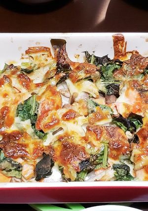 鮭と野菜とチーズのオーブン焼き-レシピのメイン写真