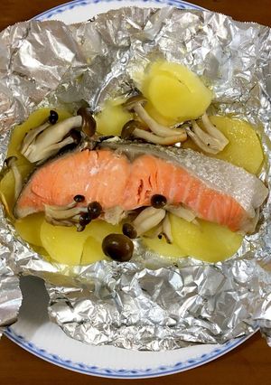 鮭のホイール焼き-レシピのメイン写真