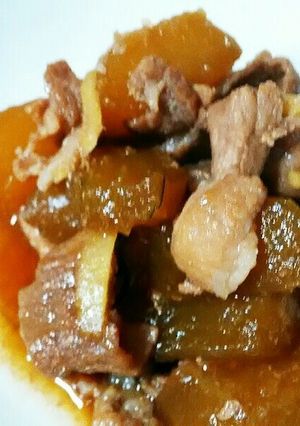 はぐらうりと豚肉の生姜煮♪-レシピのメイン写真