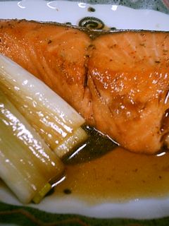 サーモンの照り焼き☆ゆず七味風味-レシピのメイン写真