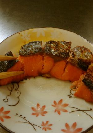 最適の焼き鮭の皮の食べかた-レシピのメイン写真