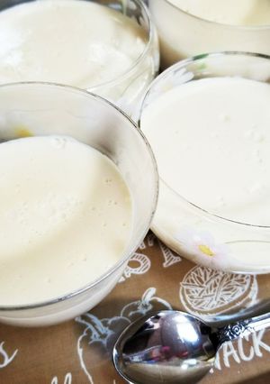 簡単おやつ♡絶品なめらかクリームプリン-レシピのメイン写真