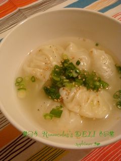 しあわせ♡スープがおいしい♔水餃子-レシピのメイン写真