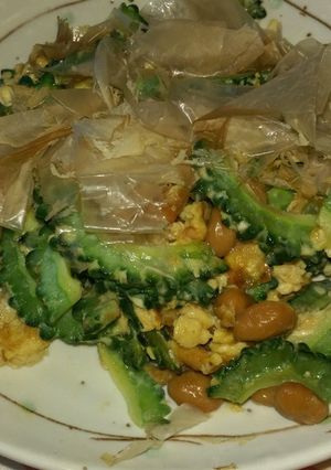 ⭐ゴーヤの納豆卵炒め⭐-レシピのメイン写真