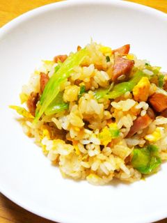 マヨニンニクレタス炒飯-レシピのメイン写真