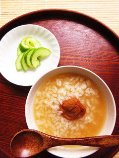 ☺風邪を引いた時に☆胃腸に優しい麦茶粥☺-レシピのメイン写真