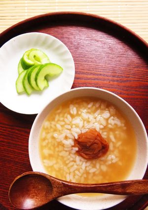 ☺風邪を引いた時に☆胃腸に優しい麦茶粥☺-レシピのメイン写真