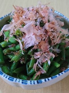 簡単☆いんげんのおかか合え-レシピのメイン写真