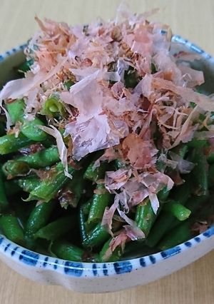 簡単☆いんげんのおかか合え-レシピのメイン写真