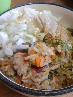 ソース炒飯☆生野菜を食べよう-レシピのメイン写真