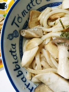 きのこのタラコ焼きうどん-レシピのメイン写真