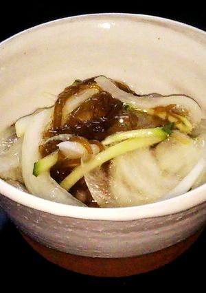 もずく酢と胡瓜と玉葱の酢和え-レシピのメイン写真