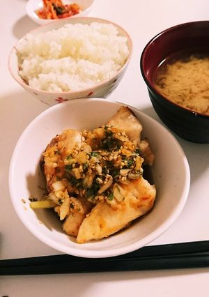 鶏むね肉ソテー 玉ねぎ香味ダレ-レシピのメイン写真