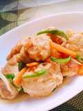 鶏胸肉♬野菜たっぷり旨タレ炒め