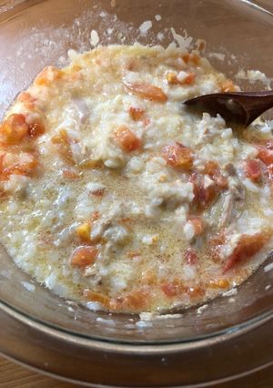 トマトチーズリゾット レンチンで簡単-レシピのメイン写真