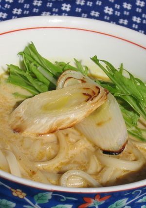ピリ辛くりーみ～☆豆乳カレーうどん☆-レシピのメイン写真