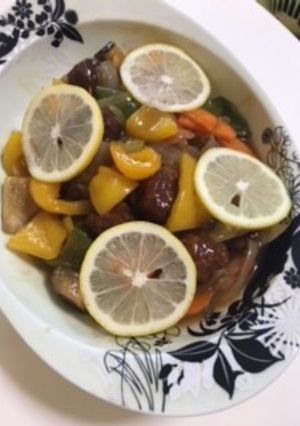 夏におススメ！爽やか肉団子の甘酢あん-レシピのメイン写真