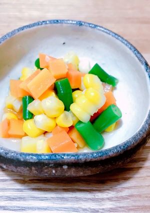 和食風ミックスベジタブ-レシピのメイン写真