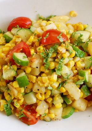 たっぷり夏野菜のコンポテサラダ-レシピのメイン写真
