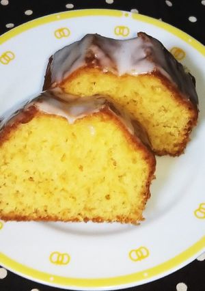 ＊レモンアイシングのパウンドケーキ＊-レシピのメイン写真