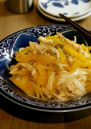 さっぱり胡麻だれのチキンサラダ-レシピのメイン写真