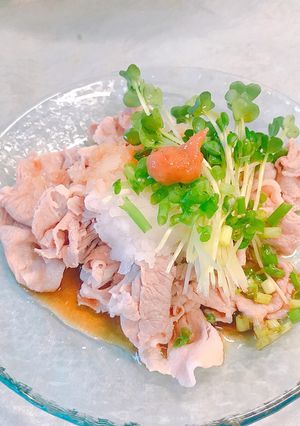 大根おろしでサッパリ☆ 豚 冷しゃぶ-レシピのメイン写真