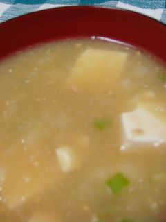 トロトロ~フワフワ~☆山芋のお味噌汁-レシピのメイン写真